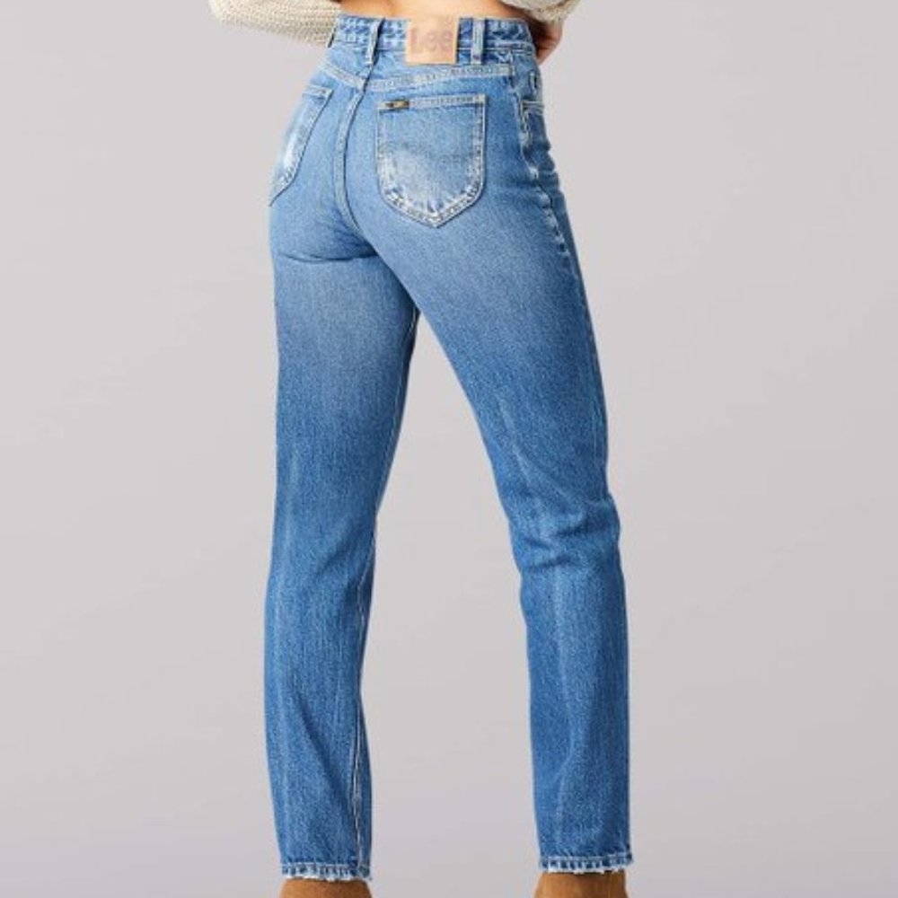 LEE Vintage Modern 31 NWT Salina Denim High Rise Jeans Vintage Wash New